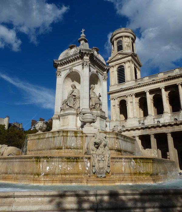 Saint Sulpice Fountain and Tower